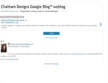 Tablet Screenshot of chathamdesignsllc.blogspot.com