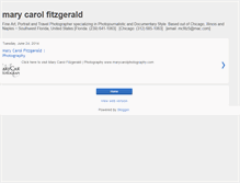 Tablet Screenshot of marycarolfitzgerald.blogspot.com