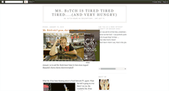 Desktop Screenshot of msb1tch.blogspot.com