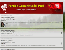 Tablet Screenshot of patria-roja-francia.blogspot.com