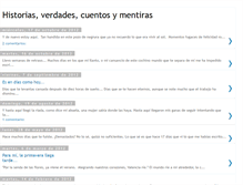 Tablet Screenshot of historiasverdadescuentosymentiras.blogspot.com