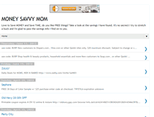 Tablet Screenshot of moneysavvymom.blogspot.com