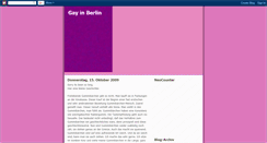 Desktop Screenshot of gayinberlin.blogspot.com