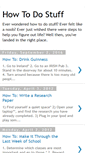 Mobile Screenshot of howtodostuffff.blogspot.com