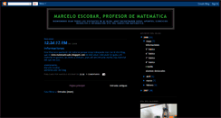 Desktop Screenshot of marceloescobar.blogspot.com