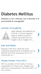 Mobile Screenshot of diabetictoday.blogspot.com