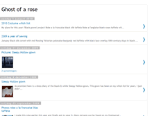 Tablet Screenshot of ghostofroses.blogspot.com