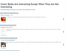 Tablet Screenshot of comicbooksareinteresting.blogspot.com
