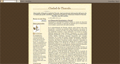 Desktop Screenshot of ciudaddetlaxcala.blogspot.com