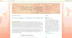 Desktop Screenshot of heulwenloves.blogspot.com