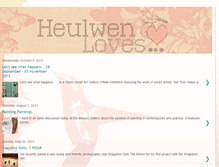 Tablet Screenshot of heulwenloves.blogspot.com