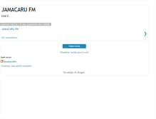 Tablet Screenshot of jamacarufm.blogspot.com