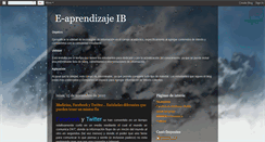 Desktop Screenshot of e-aprendizajeib.blogspot.com