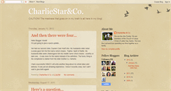 Desktop Screenshot of charlieandstar.blogspot.com