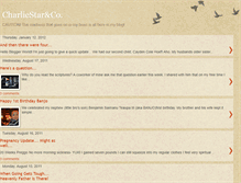 Tablet Screenshot of charlieandstar.blogspot.com