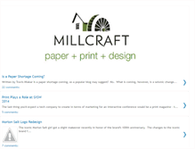 Tablet Screenshot of millcraft.blogspot.com