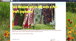 Desktop Screenshot of 365crafty.blogspot.com