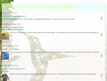 Tablet Screenshot of 365crafty.blogspot.com