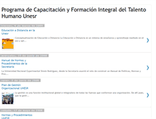Tablet Screenshot of programatalentohumanounesr.blogspot.com