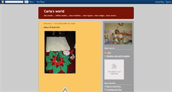 Desktop Screenshot of carlamania.blogspot.com