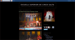 Desktop Screenshot of escuelasuperiordecircosalta.blogspot.com