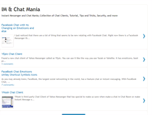 Tablet Screenshot of imessengerchat.blogspot.com
