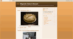 Desktop Screenshot of magnoliacake.blogspot.com