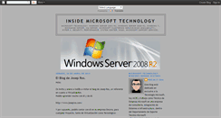 Desktop Screenshot of microsoftwindowsservers2008r2.blogspot.com