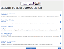 Tablet Screenshot of desktopsystemerror.blogspot.com