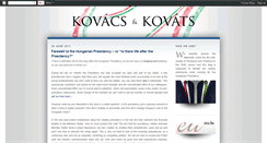 Desktop Screenshot of kovacsandkovats.blogspot.com