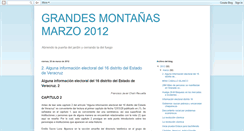 Desktop Screenshot of grandesmontanas1203.blogspot.com