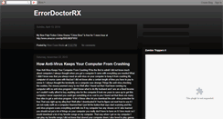 Desktop Screenshot of errordoctormd.blogspot.com