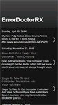 Mobile Screenshot of errordoctormd.blogspot.com