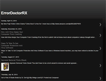 Tablet Screenshot of errordoctormd.blogspot.com