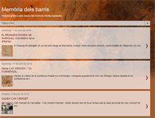 Tablet Screenshot of memoriadelsbarris.blogspot.com