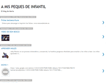Tablet Screenshot of amispequesdeinfantil.blogspot.com