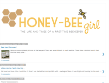 Tablet Screenshot of honey-beegirl.blogspot.com