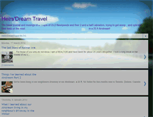 Tablet Screenshot of heirsdreamtravel.blogspot.com