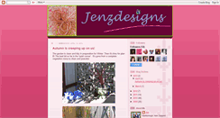 Desktop Screenshot of jen-jenzdesigns.blogspot.com