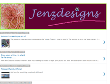 Tablet Screenshot of jen-jenzdesigns.blogspot.com