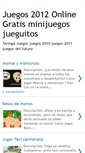 Mobile Screenshot of juegos-2012.blogspot.com