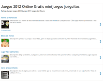 Tablet Screenshot of juegos-2012.blogspot.com