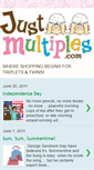 Mobile Screenshot of justmultiples.blogspot.com