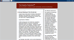 Desktop Screenshot of empathyfederation.blogspot.com