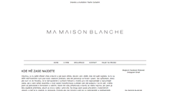 Desktop Screenshot of mamaisonblanche.blogspot.com