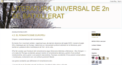 Desktop Screenshot of literaturauniversalbatxillerat.blogspot.com