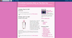 Desktop Screenshot of amarykayconsultantnameddani.blogspot.com