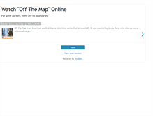 Tablet Screenshot of off-the-map-net.blogspot.com