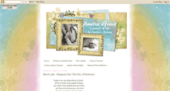 Desktop Screenshot of ameliagracelorang.blogspot.com