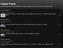 Tablet Screenshot of giappopazzie.blogspot.com